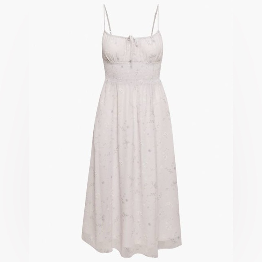 Genoa Midi dress aritzia Floral Spaghetti Strap Wilfred